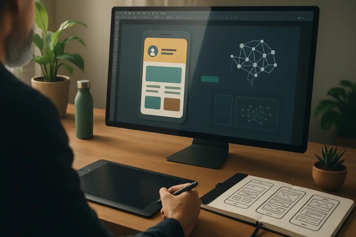 Bertrand Vaillant, designer UI et artiste